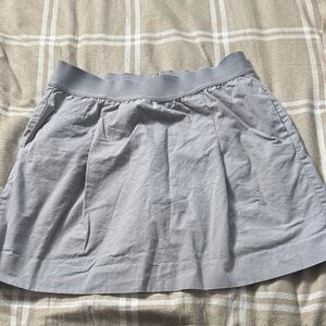 J. Crew Light Gray Cotton Skirt